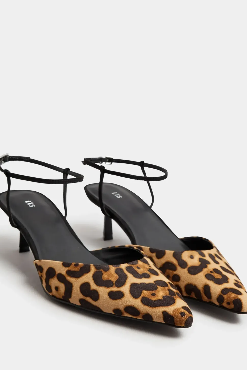Leopard Print Kitten Heels