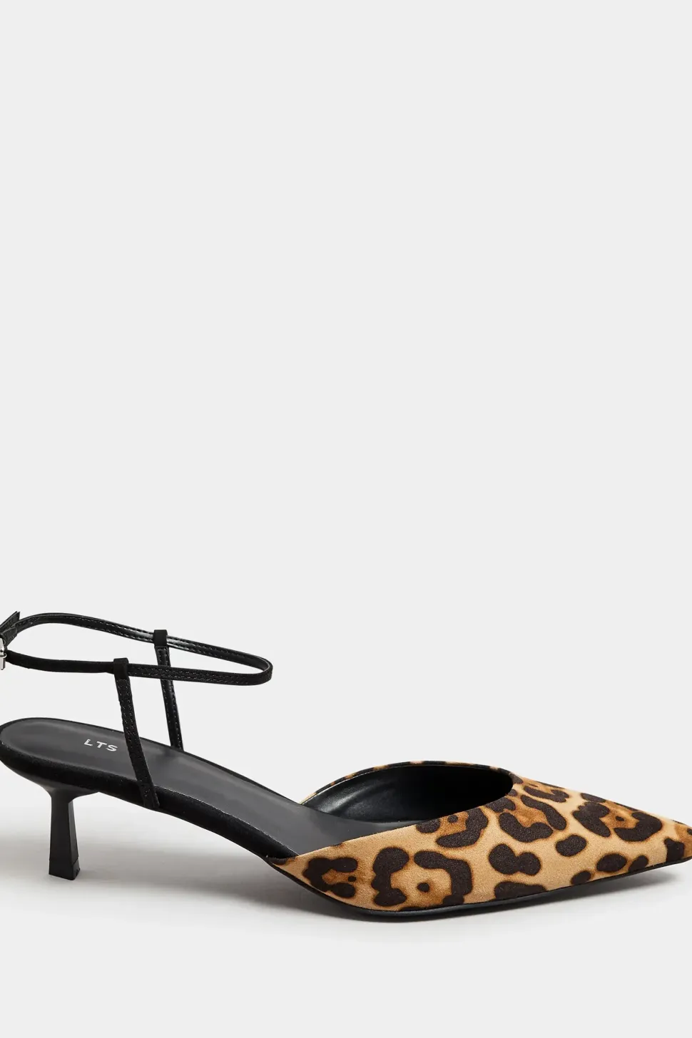 Leopard Print Kitten Heels