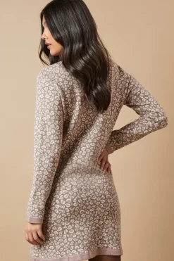 Leopard Print Mini Dress