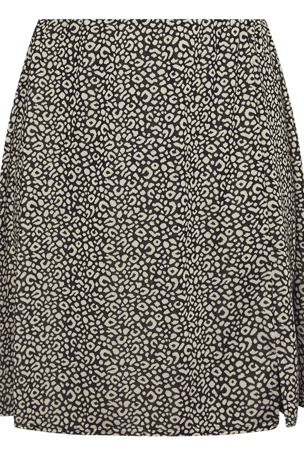 Leopard Print Mini Skirt