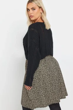 Leopard Print Mini Skirt