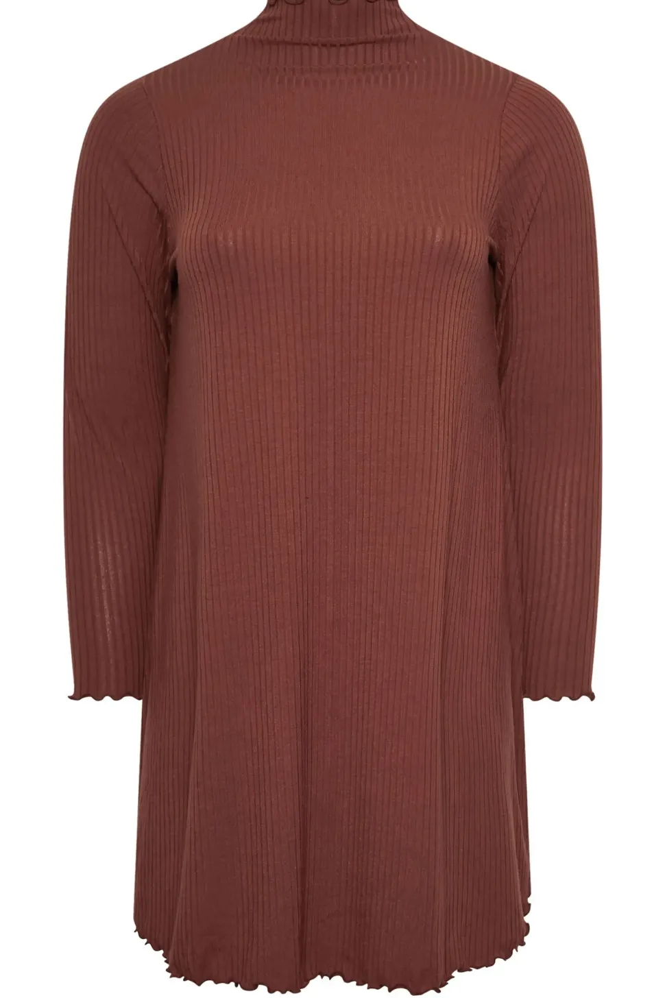 Lettuce Edge Tunic Dress