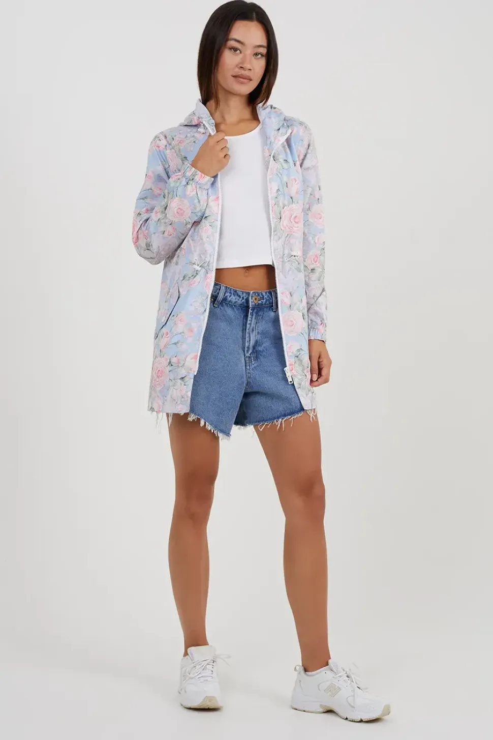Lightweight Showerproof Hooded Mac