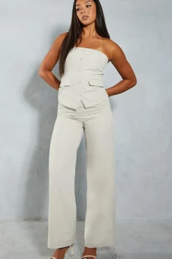 Lightweight Woven Tailored Straight Leg Trouser
