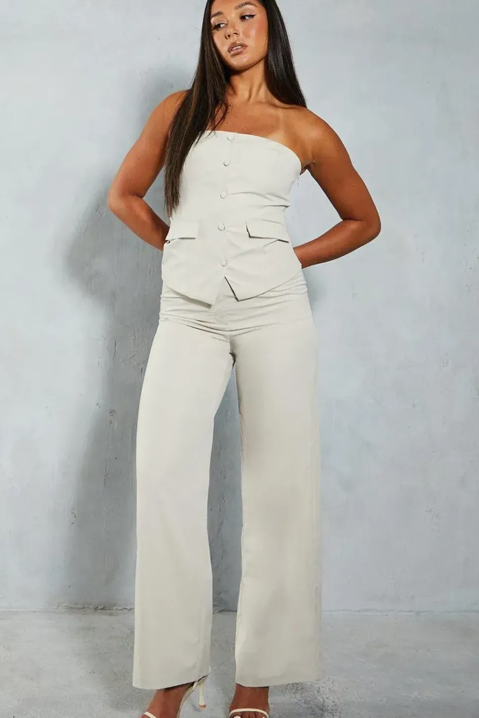 Lightweight Woven Tailored Straight Leg Trouser
