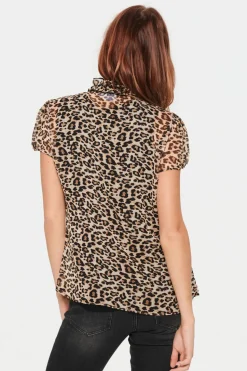 Lilja Short Sleeve Crinkle Shirt-