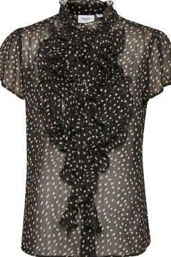 LillySZ Drea SS Blouse-Polka Dot