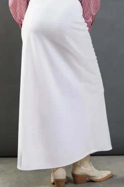 Linen Bias Midaxi Skirt