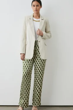 Linen Look Blazer