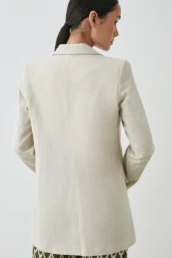 Linen Look Blazer