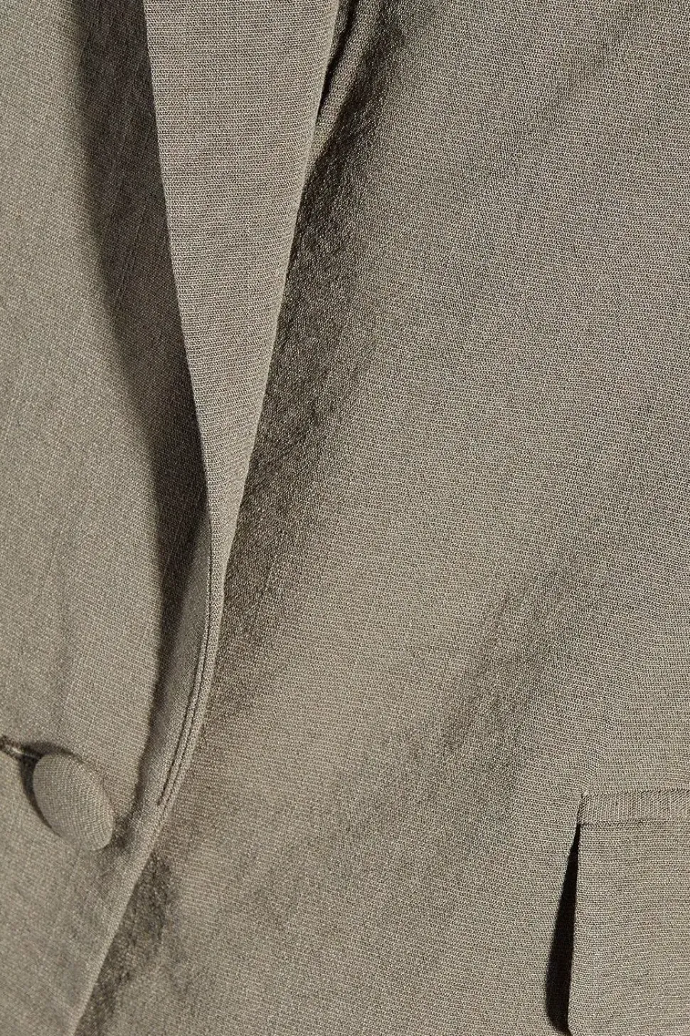 Linen Look Oversized Tailored Blazer