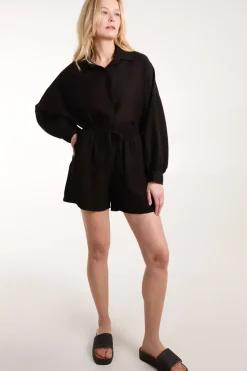 Linen Shorts & Shirt Set