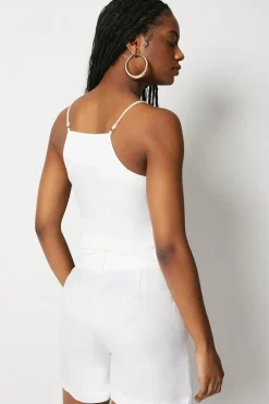 Linen Tailored Shorts