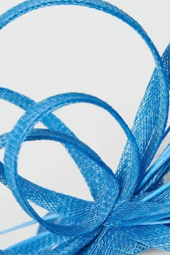 Lisa Tan Loop And Feather Detail Headband