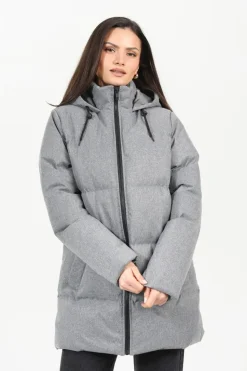 Long Hooded Padded Jacket