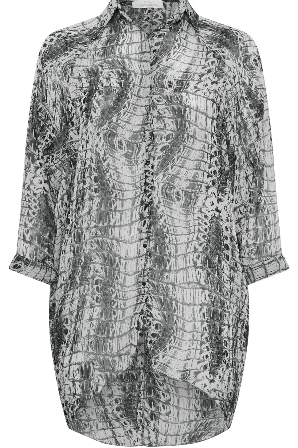 Longline Batwing Sleeve Shirt