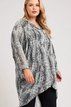 Longline Batwing Sleeve Shirt