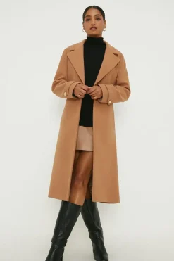 Longline Belted Coat