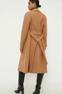 Longline Belted Coat