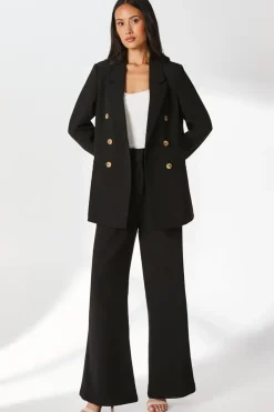 Longline Double Breasted Blazer