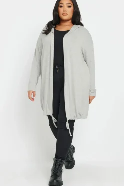 Longline Hooded Cardigan