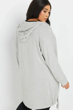 Longline Hooded Cardigan