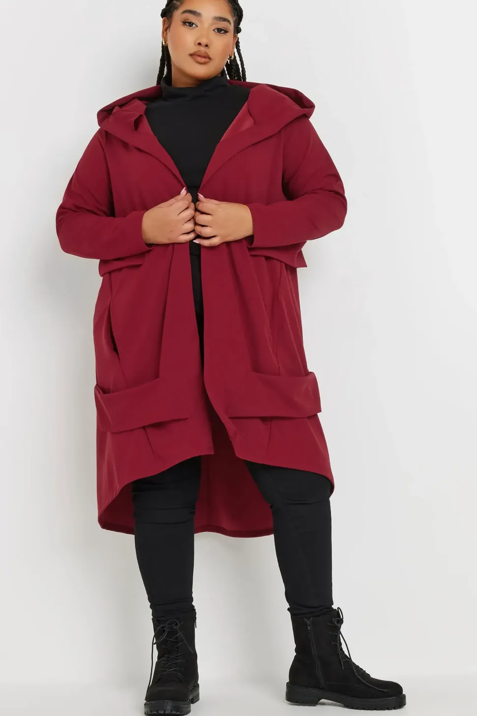 Longline Hooded Jacket