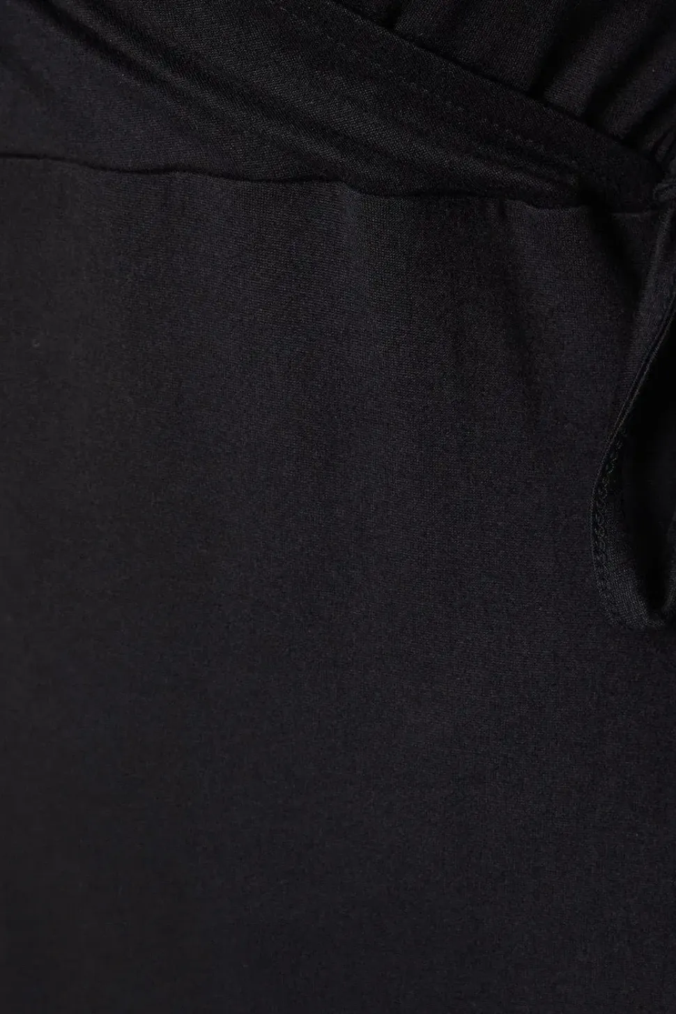 Long Sleeve Wrap Midi Dress
