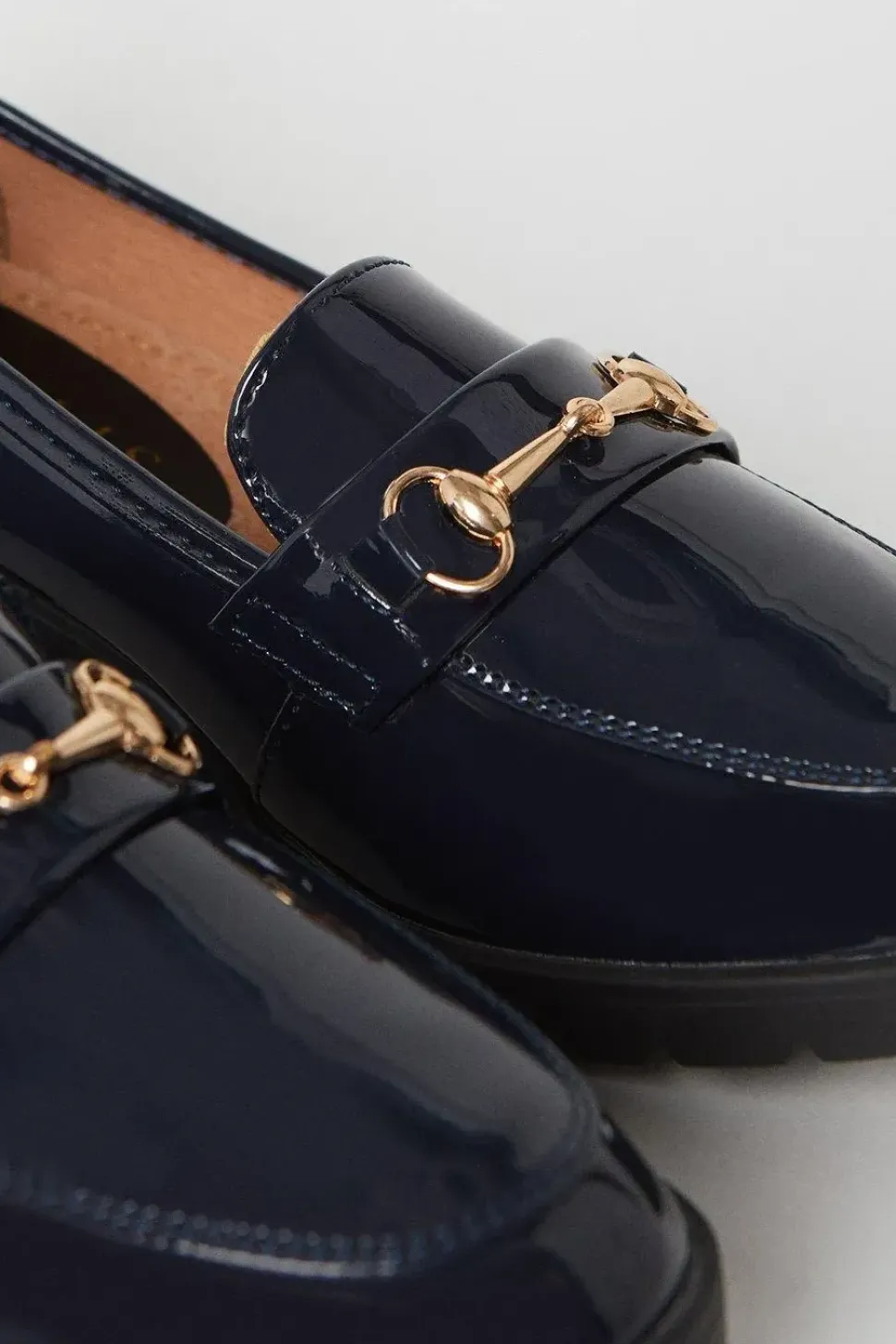 Lorna Patent Snaffle Comfort Loafers