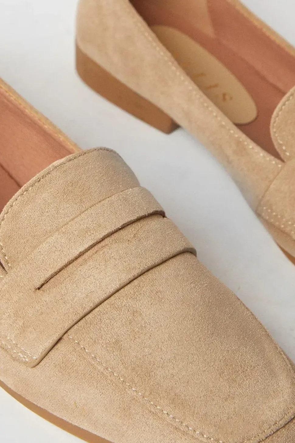 Lotus Square Toe Penny Loafer