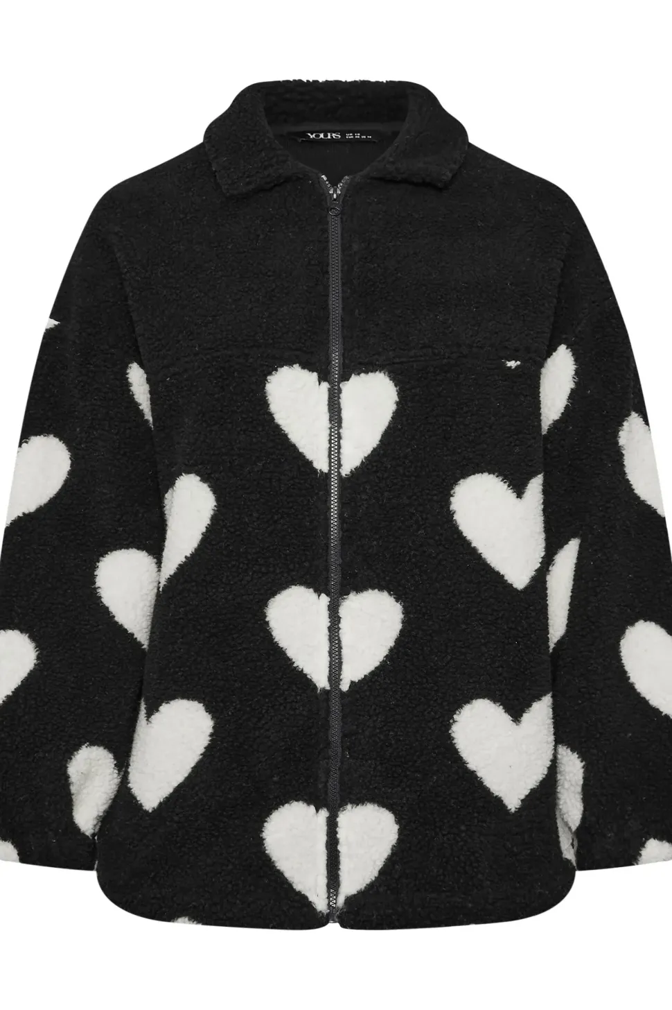 Love Heart Fleece Jacket