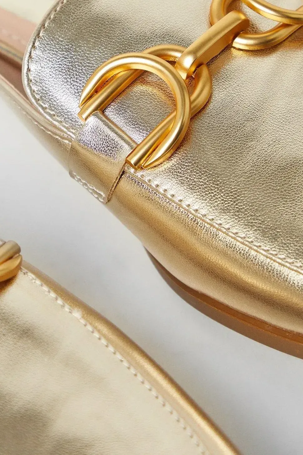 Lucy Snaffle Detail Mule Loafers
