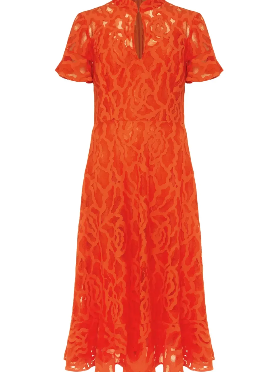 Lulu Floral Lace Dress-Lace