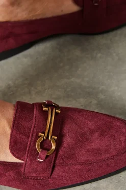 Lupine Snaffle Detail Square Toe Loafer