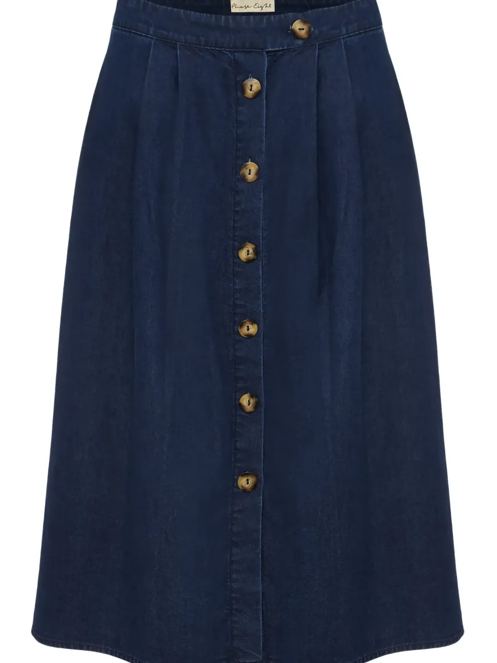 Lusia A- Line Denim Skirt-