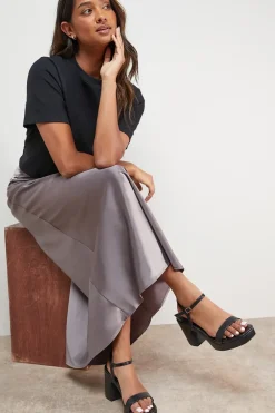 Maddie Platform High Block Heeled Sandals