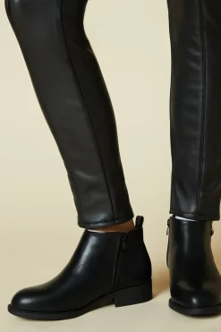 Maddy Side Zip Flat Boots