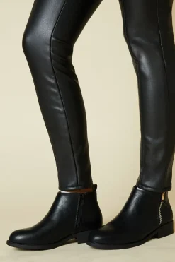 Maddy Side Zip Flat Boots