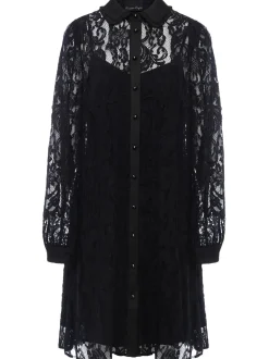 Maisy Lace Swing Dress-Lace