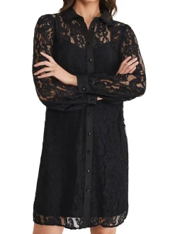 Maisy Lace Swing Dress-Lace