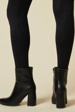 Mara Block Heel Ankle Boots