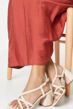 Marni Plaited Block Heeled Sandals