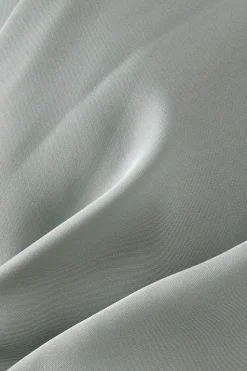 Maternity Batwing Sleeve Satin Fishtail Bridesmaid Dress