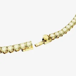 Matrix Gold Plated Tennis Necklace 5661191