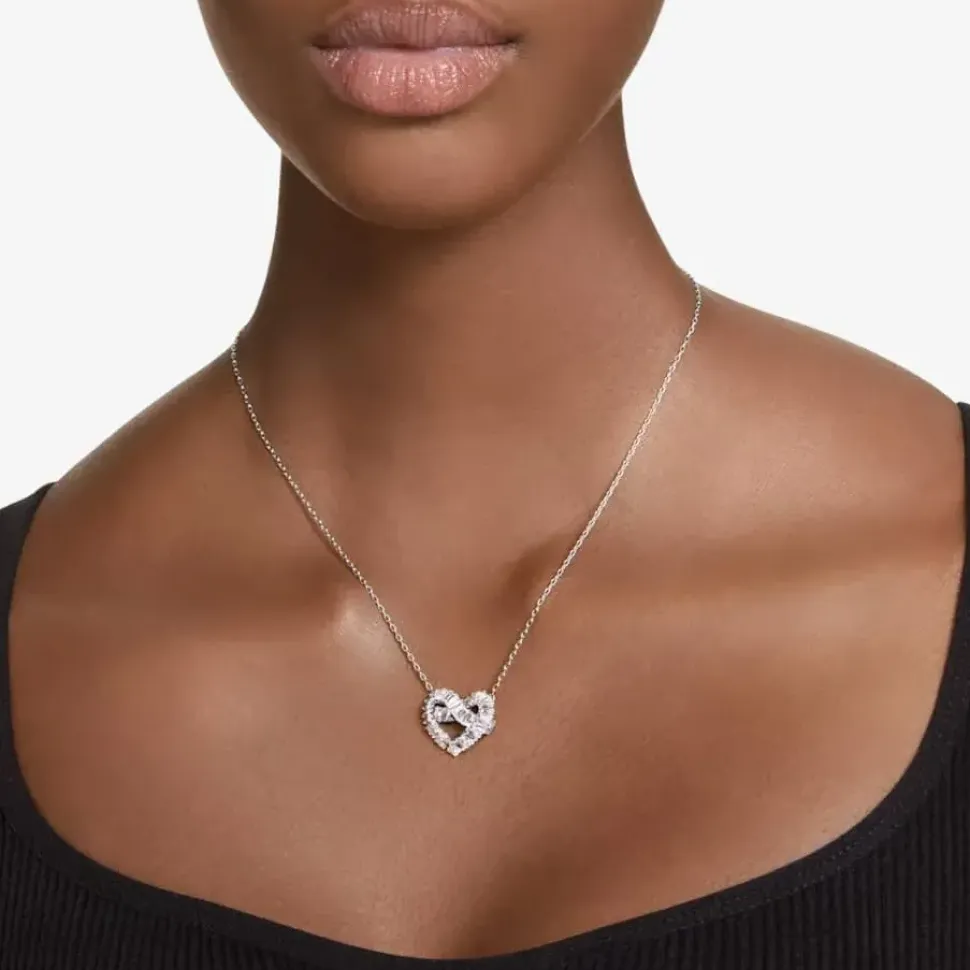 Matrix Mixed Cut Heart Necklace 5647924