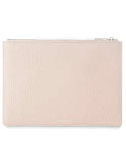 Matte Croc Medium Clutch-