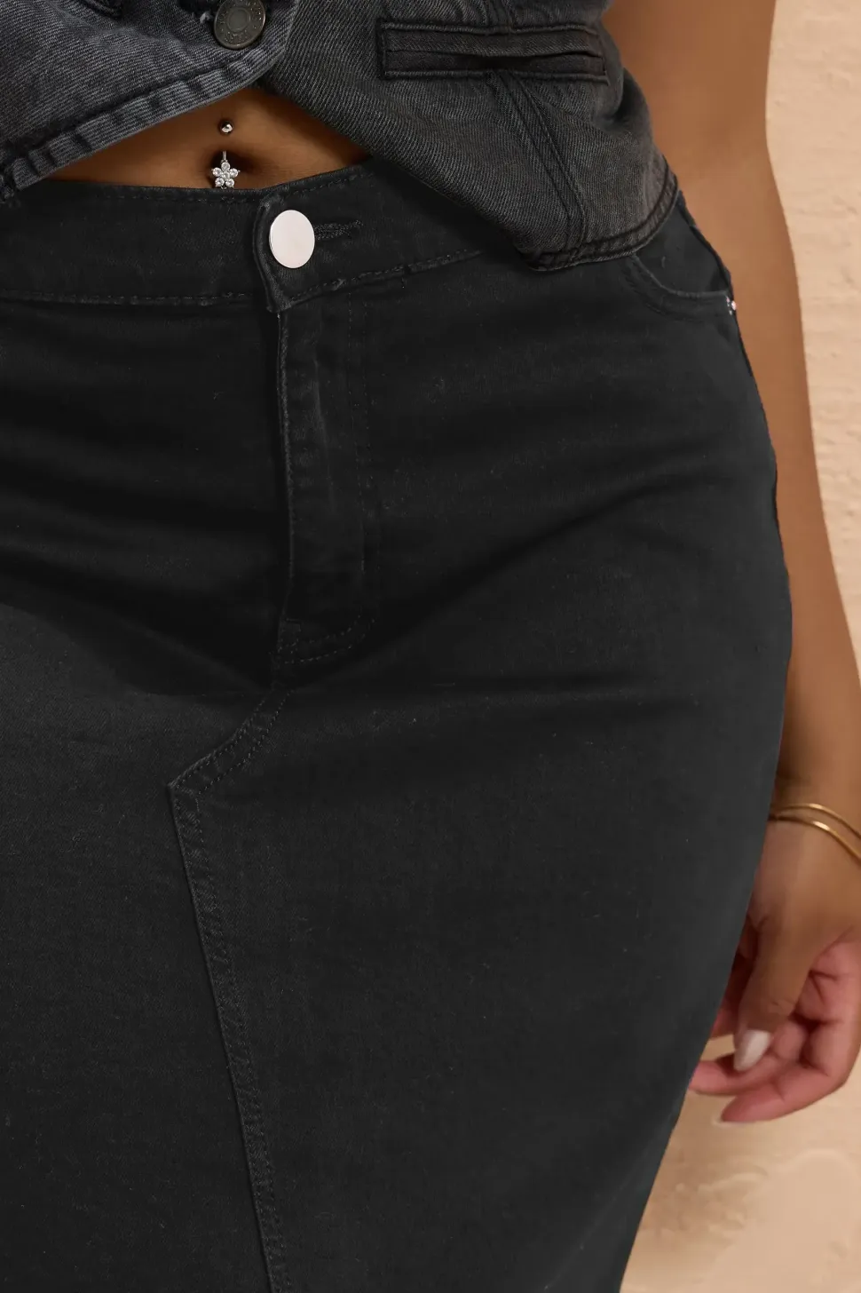 Maxi Denim Skirt