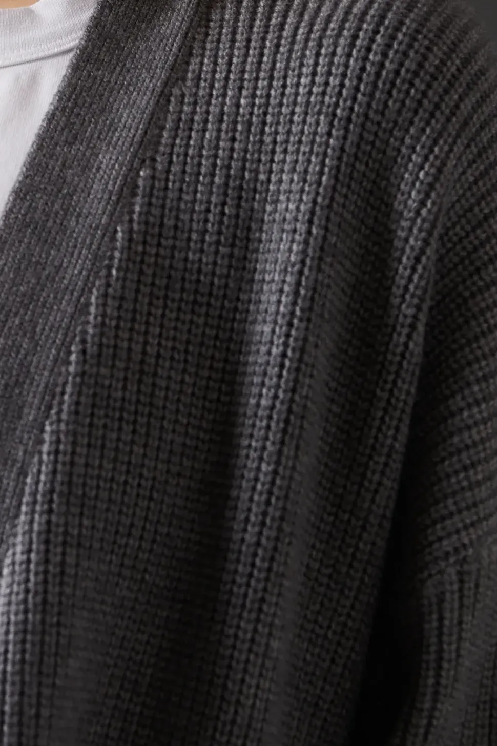 Maxi Knitted Edge To Edge Cardigan
