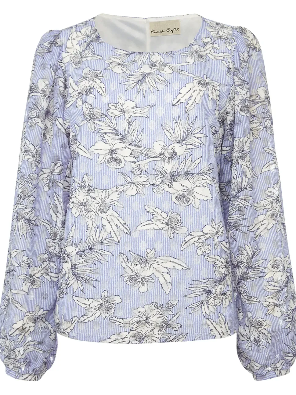 Meribel Floral Printed Lace Top-