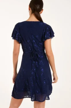 Mesh Angel Sleeve Dress